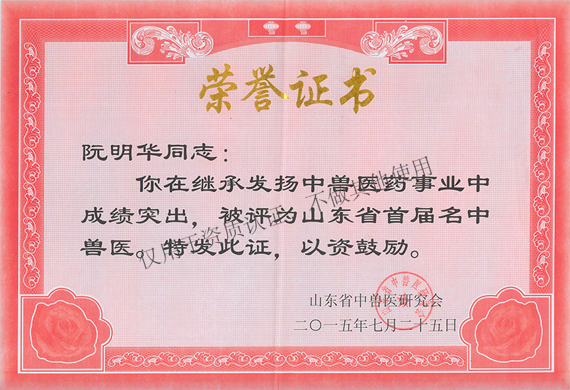 資質(zhì)榮譽(yù)